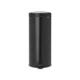 Brabantia Tret Çöp Kovası, İç Kovalı, Plastik, Çelik, plastik, mat siyah, 30 litre