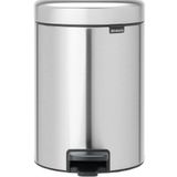 Brabantia Tret Çöp Kovası, İç Kovalı, Plastik, Çelik, plastik, Matt Stahl Fingerprint Proof, 3 Liter
