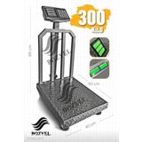 Brader Terazi Bariyerli Şarjlı Katlanır Kantar 300 kg