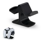 BRAINWAVZ Çift Oyun Denetleyicisi Masaüstü Tutucu Standı - Xbox ONE, PS5, PS4, PC, Steelseries, Steam ve Daha Fazlası için Evrensel Tasarım, Dağınıklığı Azaltın UGDS-03 (Siyah)