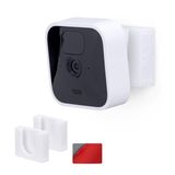 BRAINWAVZ Yapışkanlı Göz Kırpma Dış Mekan İç Mekan Kamera Montajı (3RD GEN), 2'li Paket Tutucu, Sorunsuz Kurulum, Vida Yok, Karışıklık Braketi Standı Yok, (Beyaz)