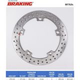 Braking Honda VFR 1200 F X Crosstourer 2010-2016 Yuvarlak Arka Fren Diski