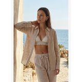 Braletli Vegan İpek Kadın Pijama Takımı - LX.26233