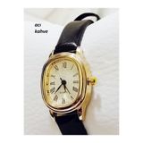 Brality Retro Minimal Deri Kordon Vintage (KOYU KAHVERENGİ RENK Kordon Kadın Kol Saati Yeni Moda