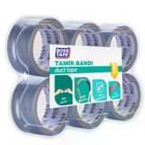 Branda Çadır Tamir Bandı 48 Mm 10 Mt Gri 6 Adet