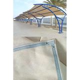 Branda Dünyası 2.5X60 Metre Otopark Gölgelik File %95 Krem