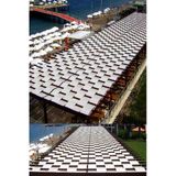 Branda Dünyası 4X9.2 Metre Pergola Battı Çıktı Gölgelik Oxford Kumaş