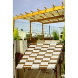 Branda Dünyası 7X13 Metre Pergola Battı Çıktı Gölgelik Oxford Kumaş