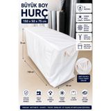 Branda Noktası 150x50x75 Büyük Boy Hurç Fermuarlı Su Geçirmez Uv Korumalı 230 Gr Dokuma Naylon Branda