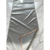 Branda Noktası Gri Renkli Balkon Brandası - M2/650 gr Polyester (Tır Brandası) - Kuşgözlü ve Kolon Takviyeli Balkon Demiri Brandası - 80 x 450