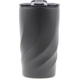 BrandCharger Çevre Dostu Içi Seramik Dışı Çelik Termos Bardak 400 ml - Siyah - 0,40 lt