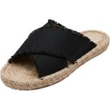 BRANDSMITHS Sable Noir Jüt Espadril - Çok Renkli