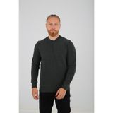 BRANGO Erkek Slim Fit Bisiklet Yaka Sweatshirt, Haki, S
