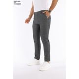 BRANGO Erkek Slim Fit Yüksek Bel Pantolon, Siyah, 33 Beden
