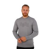 BRANGO Erkek Sweatshirt, Bisiklet Yaka, Slim Fit, Antrasit, M