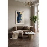 Branna Home Elzera Köşeli Sünger Koltuk Yatak Olabilen Kanepe Çok Amaçlı Çift Kişilik Aktivite Koltuğu 100X200CM - Kahverengi