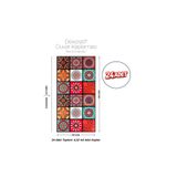 Brano 30X60 cm Kendinden Yapışkanlı Duvar,banyo,tezgah Arası Kaplama Çok Renkli-24 Adet