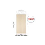 Brano 30X60 cm Kendinden Yapışkanlı Duvar,banyo,tezgah Arası Kaplama Doğal Ahşap Desen 12 Adet