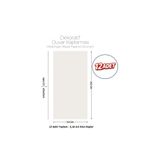 Brano 30X60 cm Kendinden Yapışkanlı Duvar,banyo,tezgah Arası Kaplama Kırık Beyaz 12 Adet