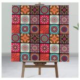 Brano 60X60 cm Kendinden Yapışkanlı Duvar,banyo,tezgah Arası Kaplama - 60 x 60 cm - Renkli