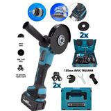 Branzeg 36V Sarjlı Spral Avuç Taşlama Kömürsüz Motor 4 Devirli Spiral Çift Bataryalı Yedek Taşlama Hediye