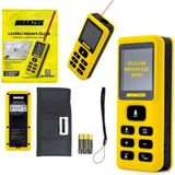 Branzeg Lazer Metre Dijital Ölçüm Cihazı Mesafe 80M Pil Hediyeli