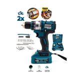 Branzeg Şarjlı Matkap 10MM Çelik Mandren Vidalama Metal Şanzuman