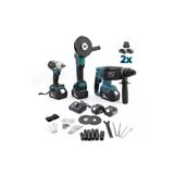 BRANZEG Sarjlı Süper 3lü Set Spral Hilti Somun Sıkma Vidalama Matkap Seti