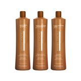 Brasil Cacau Professional Set Saç Bakım Maskesi + Saç Düzleştirici Anti Arındırıcı 3x1000 ML Şampuan