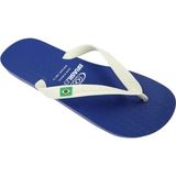 Brasileras Classic Combi Erkek Terlik 35-42 - Mavi - Beyaz