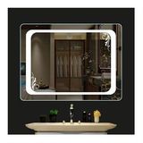 Brat K47080 70x80 cm Led Işıklı On-Off Düğmeli Flotal Ayna