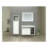 Brat Krizantem 80 CM Boy Dolaplı Banyo Dolabı