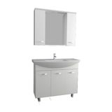 Brat Mobilya Banyo Dolabı Beyaz 100 cm