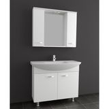 Brat Mobilya Beyaz 80 cm Banyo Dolabı