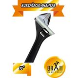 BRATİ HAND TOOLS 10'' Kurbağacık Ingiliz Anahtarı Ayarlı Anahtar 10 No
