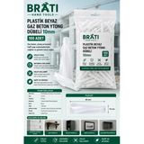 Brati Hand Tools Beyaz Gaz Beton Ytong Dübeli 10 Mm 100 Adet Yutong