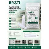 BRATİ HAND TOOLS Plastik Beyaz Gaz Beton Ytong Dübeli 8 Mm 100 Adet Yutong