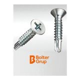Brati Hand Tools Yhb Matkap Uçlu Akıllı Vida Metal Sac Vidası 3,9X32 ( 100 Adet )