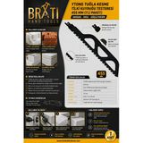 Brati Hand Tools Ytong Tuğla Kesme Tilki Kuyruğu Testeresi 455 Mm (1'Li Paket)