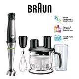 Braun 1000 Watt Multiquick 7 El Blender Seti Mq7075x 1.5L Mutfak Robotu Çırpıcı 600Ml Beher Komple Mutfak Seti
