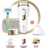 Braun 2 Akıllı Başlık ( Yüz & Vücut ) Yeni Nesil Kablolu Ipl Lazer Epilasyon Cihazı , Cilt Tonu Sensörlü - Beyaz