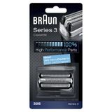 Braun 3 Serisi Tıraş Makinesi Yedek Başlık 32s (gümüş)