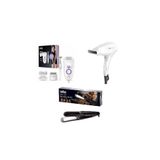 Braun 3lü Set - Saç Kurutma - Saç Düzleştirici - Epilatör