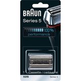 Braun 5 Serisi Tıraş Makinesi Yedek Başlığı 52S Gümüş Paslanmaz Çelik ile Profesyonel Tıraş Deneyimi - yok