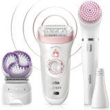 Braun 9-9975 Silk Epil SensoSmart Islak Kuru Kullanım Özellikli 8 Ek Parçalı Epilasyon Aleti