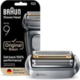 Braun 9 Serisi Tıraş Makinesi Yedek Başlığı 92S Gümüş Renkli Folyo Başlık Sakal İçin Şarj Edilebilir