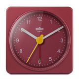 Braun BC02R Kırmızı Klasik Seyahat Analog Alarmlı Masa Saati