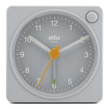 Braun BC02XG Gri Klasik Seyahat Analog Alarmlı Masa Saati