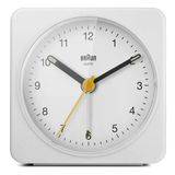 Braun Bc03w Beyaz Klasik Seyahat Analaog Alarmlı Masa Saati