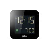 Braun BC08B Siyah Klasik Seyahat Dijital Alarmlı Masa Saati